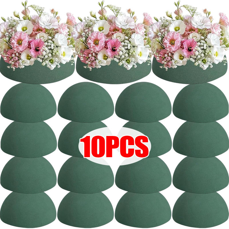 Floral Foam Oasis - Green Floral Foam Half Ball Green