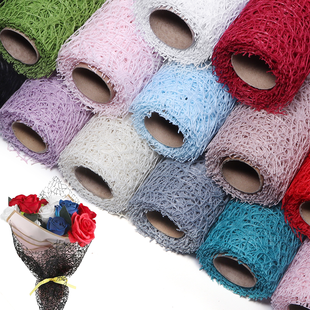 Flower Wrapping Mesh Paper Irr - Florist Supply Paper บทวิจารณ์และราคา
