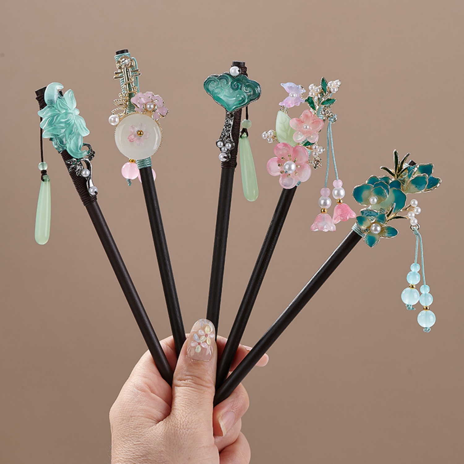 Vintage Flower Hairpin For Wom - Florist Supplies บทวิจารณ์และราคา