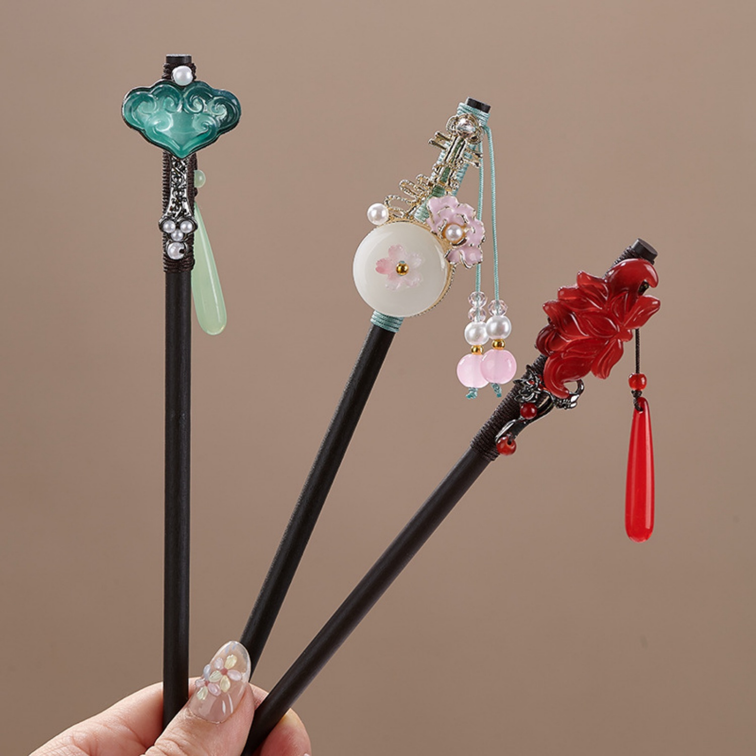 Vintage Flower Hairpin For Wom - Florist Supplies บทวิจารณ์และราคา