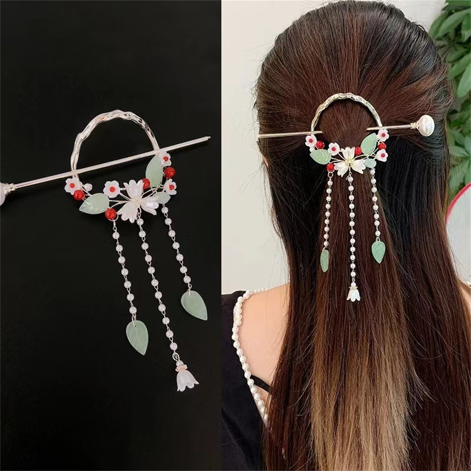 Ethnic Style Hairpin For Women - Florist Supplies บทวิจารณ์และราคา