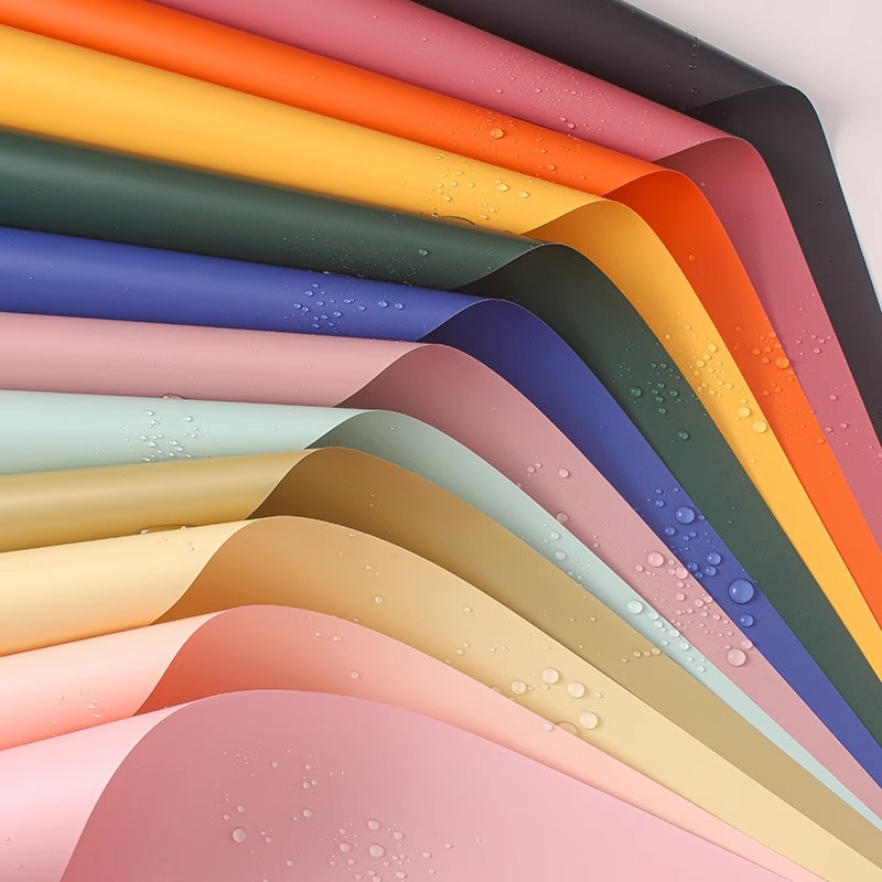Korean Style Solid Color Paper - Florist Supply Paper บทวิจารณ์และราคา