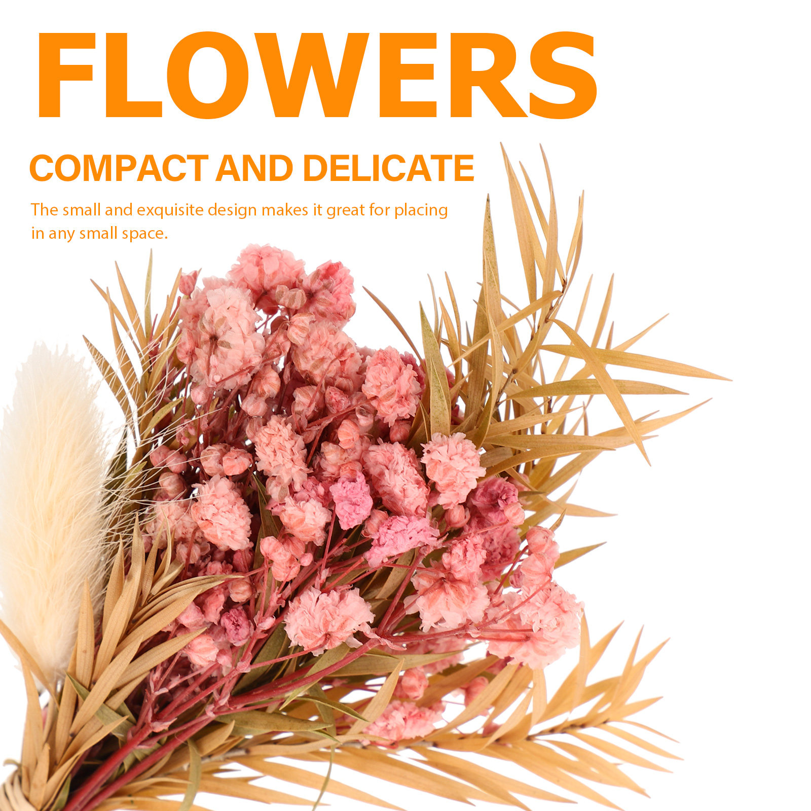 3Pcs Mini Dried Floral Bouquet - Florist Supply Vases บทวิจารณ์และราคา