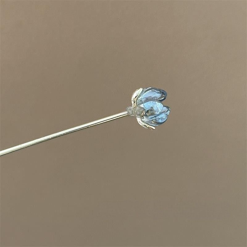 Blue Flower Hairpin, Daily Hai - Florist Supplies บทวิจารณ์และราคา
