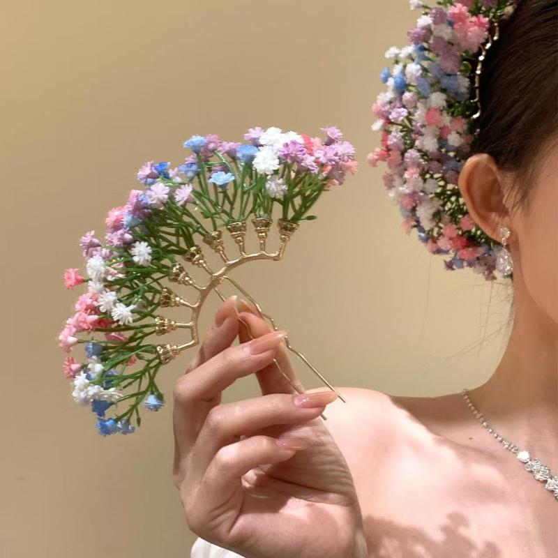 Artificial Flower Bridal Weddi - Florist Supplies บทวิจารณ์และราคา