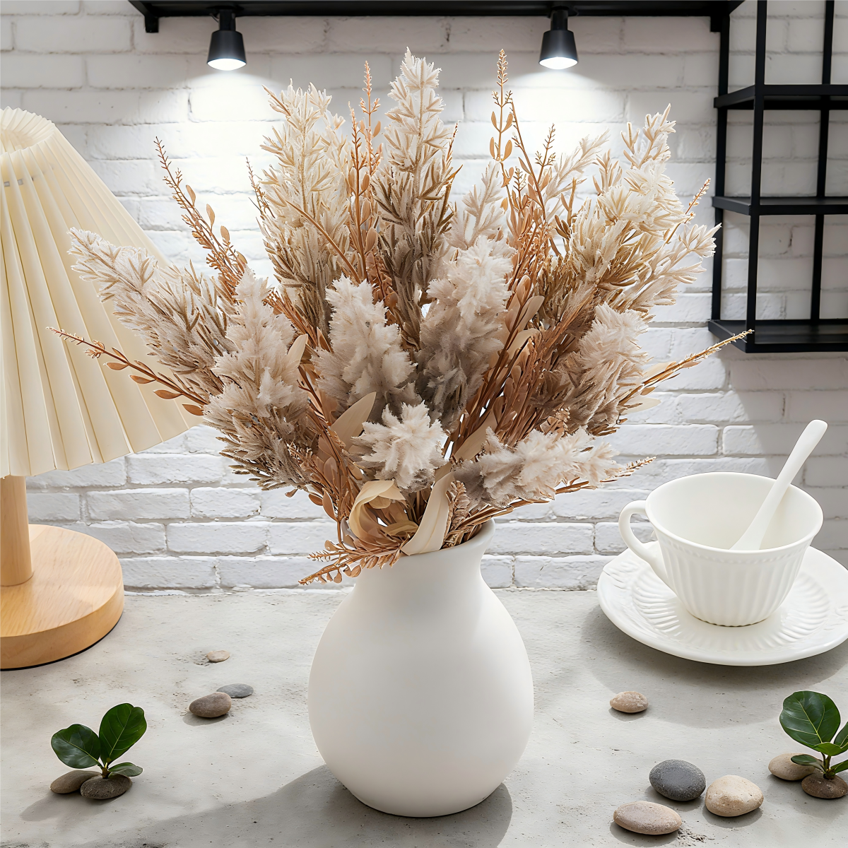 Artificial Plant Reed Festival - Florist Supply Vases บทวิจารณ์และราคา