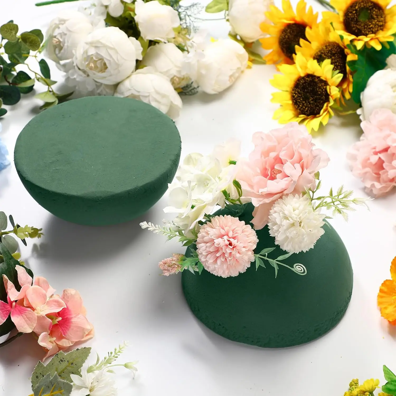 Green Floral Foam Half Ball Gr - Floral Foam Oasis บทวิจารณ์และราคา