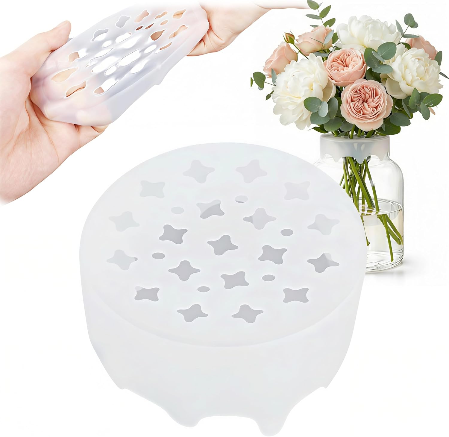 Silicone Blossom Grid Flower A - Florist Supply Vases บทวิจารณ์และราคา