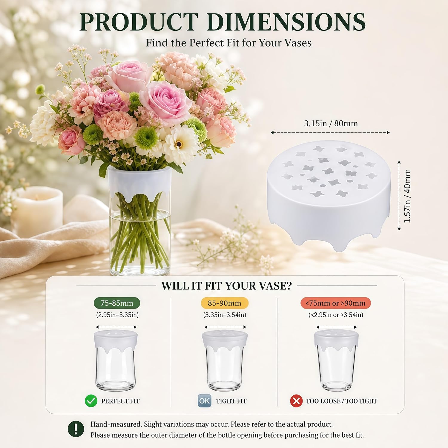 Silicone Blossom Grid Flower A - Florist Supply Vases บทวิจารณ์และราคา