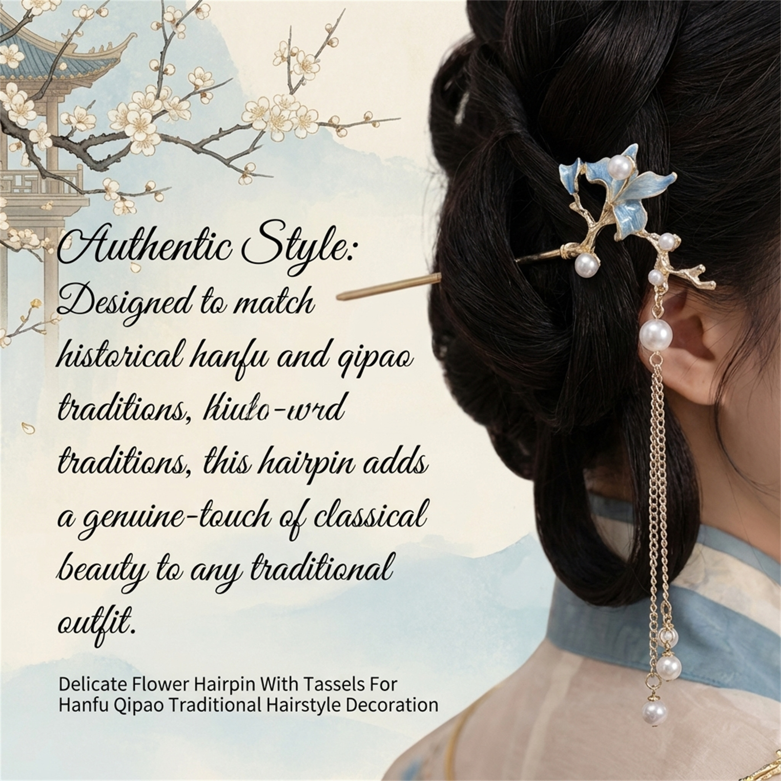New Chinese Style Antique Hair - Florist Supplies บทวิจารณ์และราคา