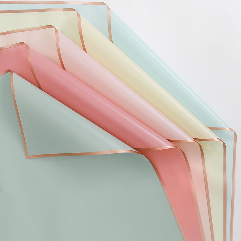 5PCS Bronzing Color Scrapbook  - Florist Supply Paper บทวิจารณ์และราคา