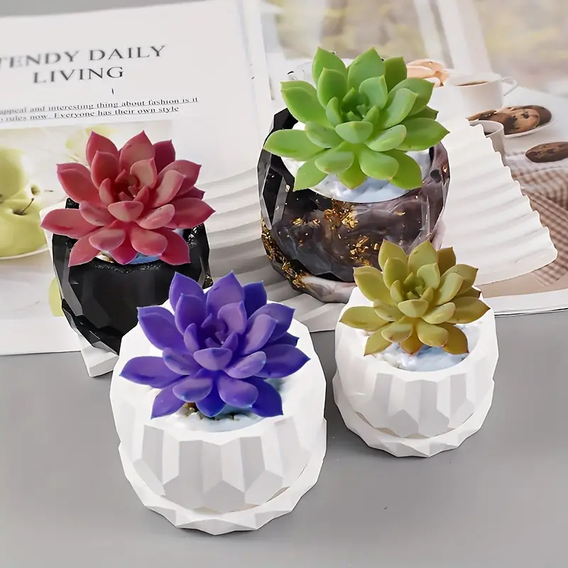 1 Set Silicone Planter Molds F - Florist Supply Vases บทวิจารณ์และราคา