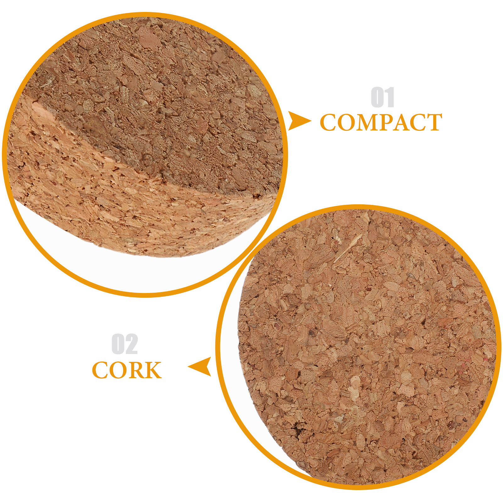6 pcs Cork Lids For Glass Flow - Florist Supply Vases บทวิจารณ์และราคา
