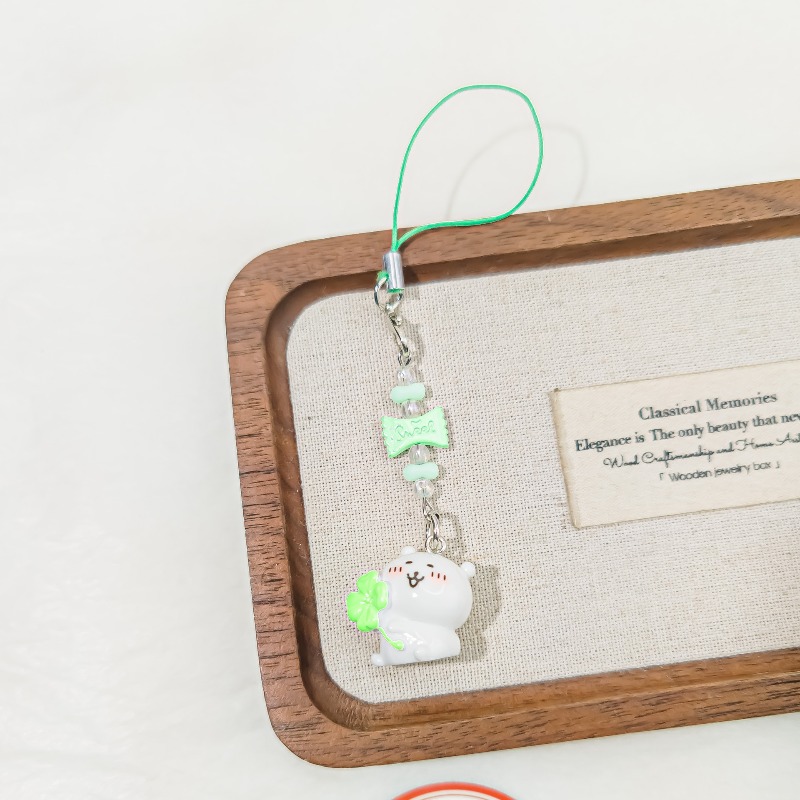 Cute Beaded Phone Strap Pink G - Florist Supplies บทวิจารณ์และราคา