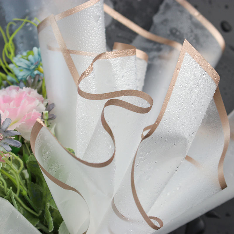 10pcs/set Waterproof Gold Bord - Florist Supply Paper บทวิจารณ์และราคา