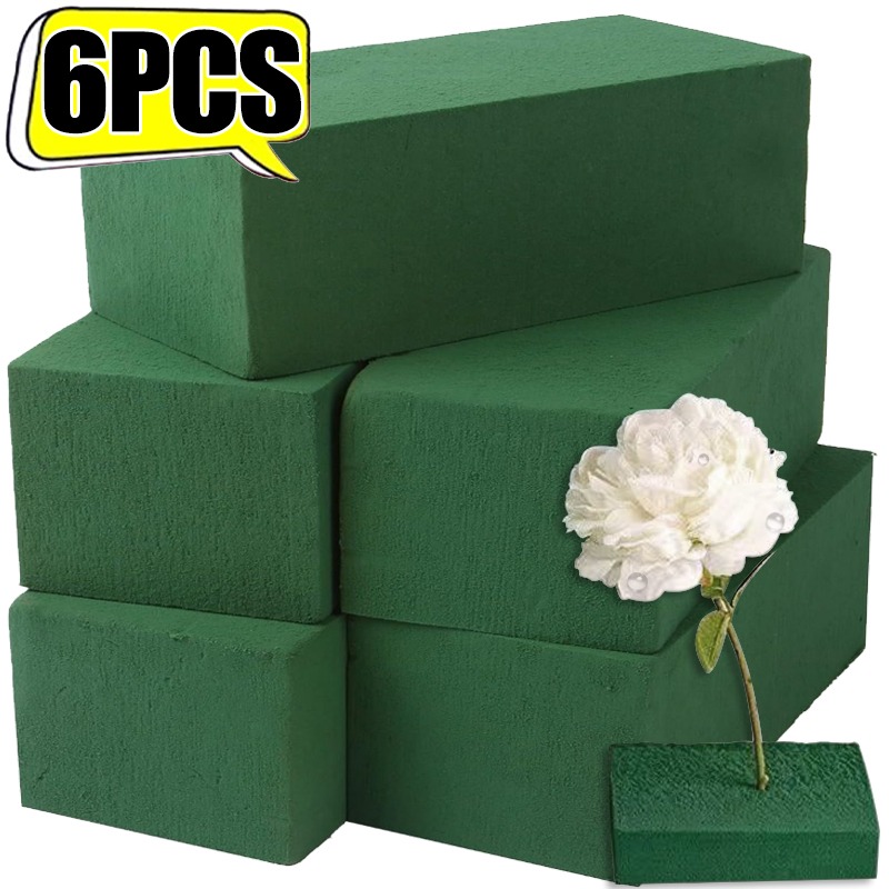1-6Pcs Floral Foam Blocks for  - Floral Foam Oasis บทวิจารณ์และราคา