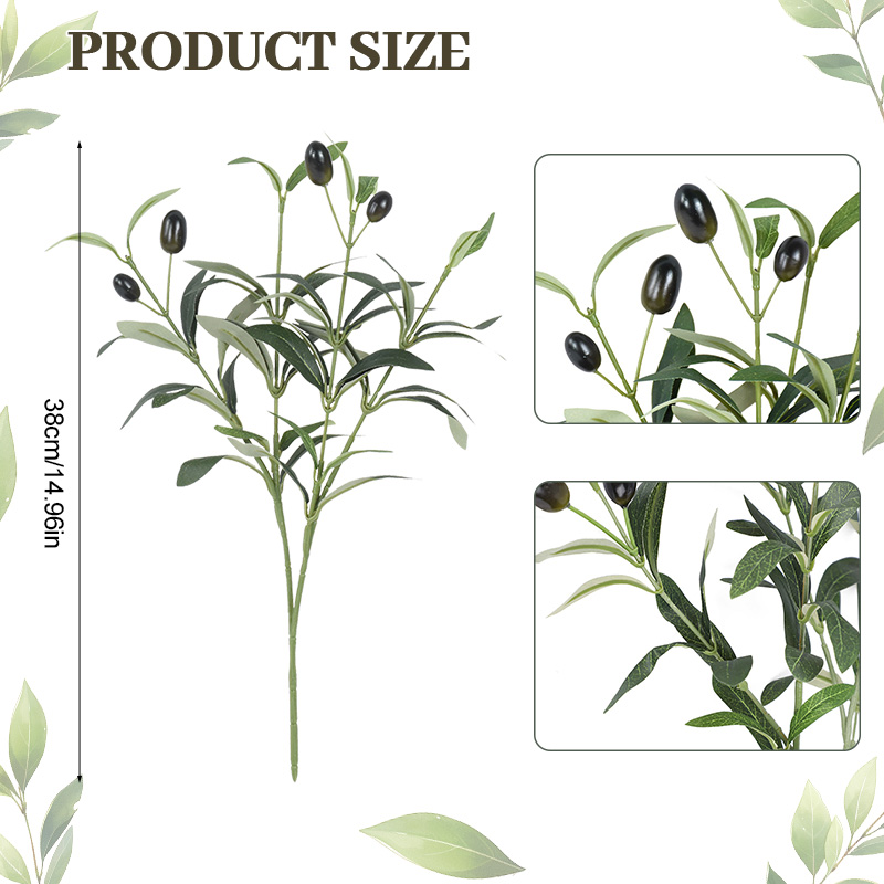 1/3/5Pcs Artificial Plant With - Florist Supply Vases บทวิจารณ์และราคา