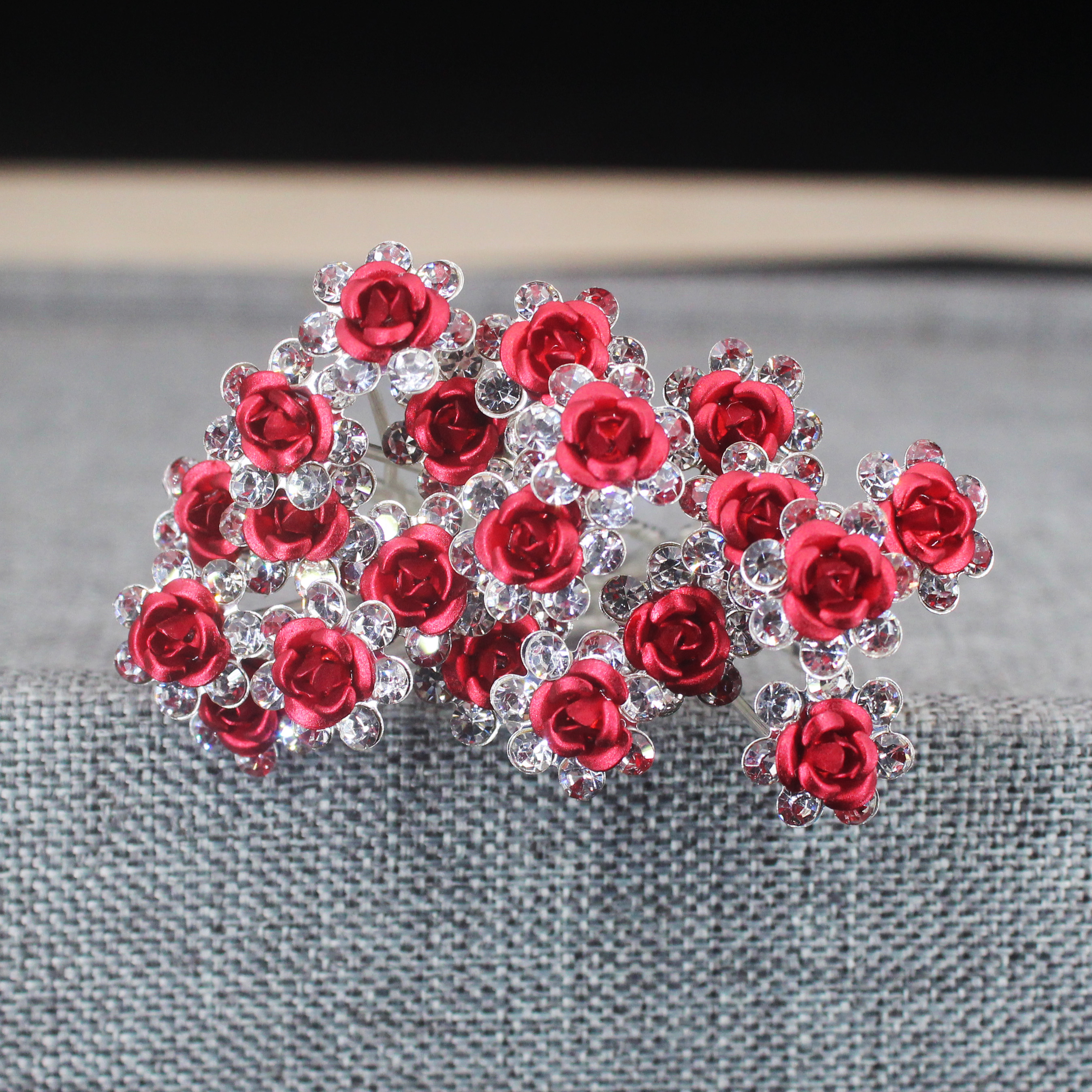 20PCS Rose Flower Rhinestone H - Florist Supplies บทวิจารณ์และราคา