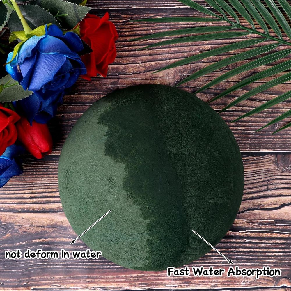 4 Pack Round Floral Foam Balls - Floral Foam Oasis บทวิจารณ์และราคา