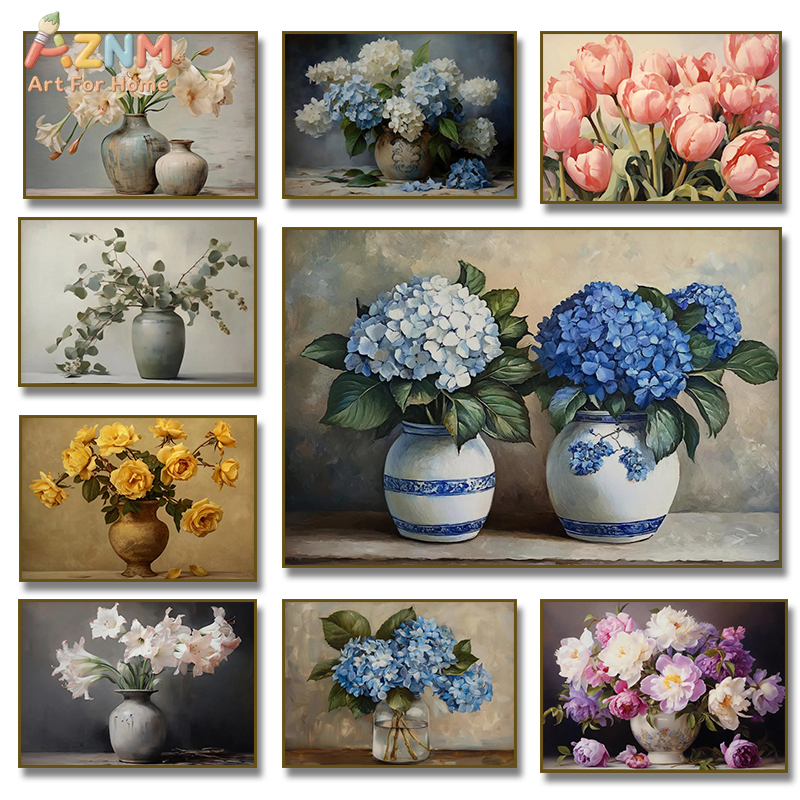 AZNM Vintage Flower Vase Canva - Florist Supply Vases บทวิจารณ์และราคา